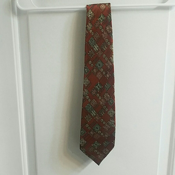 Mens Polo by Polo Ground 100% Silk Tie - Picture 5 of 6